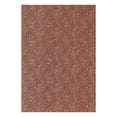 thumbnail image 6 of CAROMIO Area Rug Modern Solid Textured Area Rugs Stain Resistant Non-Slip Floor Carpet Rug Contemporary Yarn Dyed Jacquard Accent Rug, 5' x 7' Red, 6 of 7