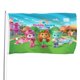 thumbnail image 1 of Osos de Peluche de Tea Town Bandera impresa con temática, regalo perfecto para fanáticos, amigos y familiares, y adecuada para actividades al aire libre e interiores, decoraciones de fiesta. 120*180CM, 1 of 6