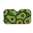 thumbnail image 7 of Balery Big Colorful Avocados Print Car Windshield Sun Shade,Windshield Sunshade for Car Pickup Truck SUV Accessories-Small, 7 of 7