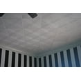 thumbnail image 2 of White Styrofoam Decorative Ceiling Tile Malta (Package of 8 Tiles) - Other Sellers Call This Hidden Treasure and R34, 2 of 9