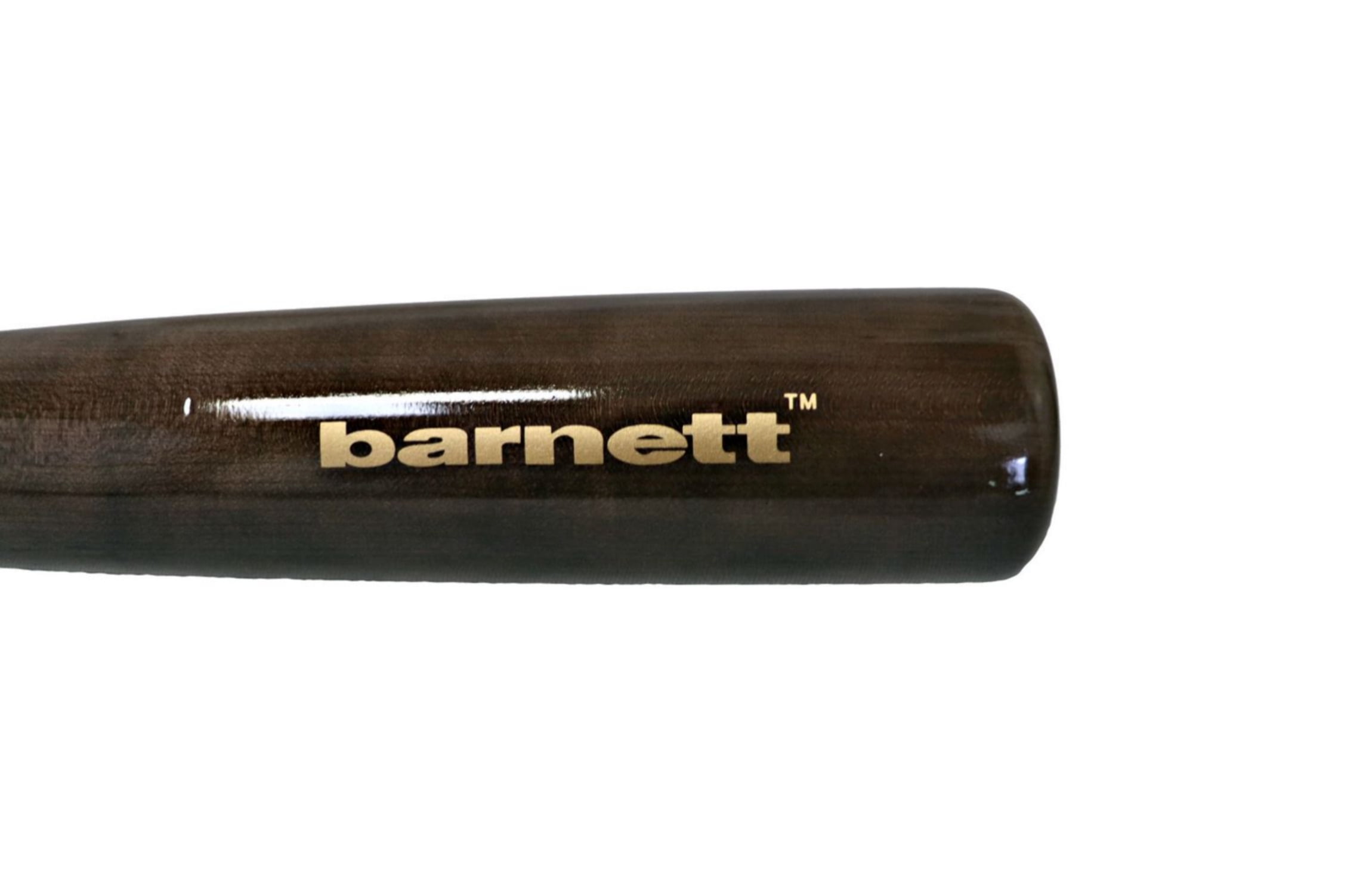 Barnett BB-12 Baseball Bat In Quality Wood, Adult, Black, 34''