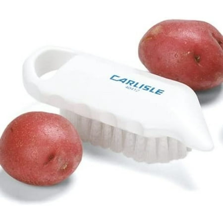 

Vegetable Brush with Scraper Edge