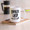 thumbnail image 2 of When God Made Chinchillas He Gave Me The Best White Ceramic Coffee Mug For Men / Women, Novelty Chinchilla Pottery Coffee Mug, Funny Chinchilla Travel Porcelain Teacup 15 Oz., 2 of 7