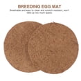 thumbnail image 3 of 8Pcs Natural Coconut Fiber Bird Nesting Mat Bird Breeding Nest Mat for Pigeons Quails, 3 of 9