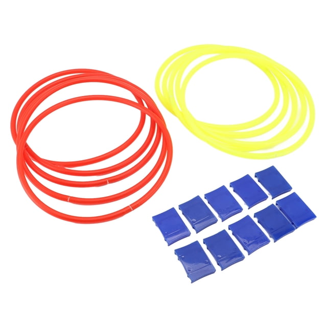 Ring Game with Connectors, Cognitive Development Enhanced Coordination Ring Game Set Interactive for Backyard