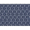 thumbnail image 2 of Zelouf Eva Corded Floral Lace , Sewing, DIY, Crafts Fabric by the Yard, 449 Deep Blue, 3 Yard, 2 of 2