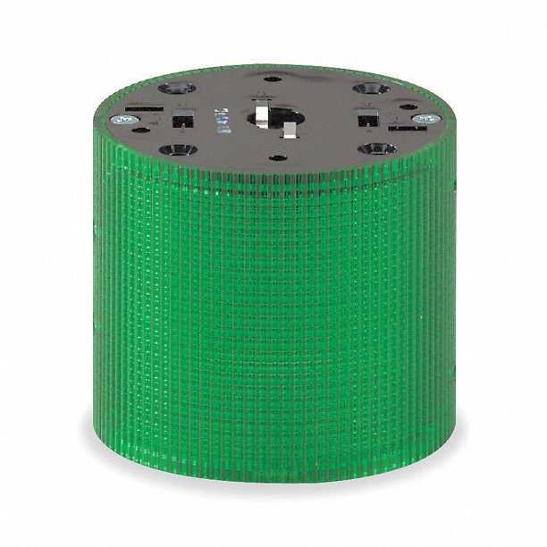 Federal Signal Tower Light Module,120V,100mm,Grn LSL120G