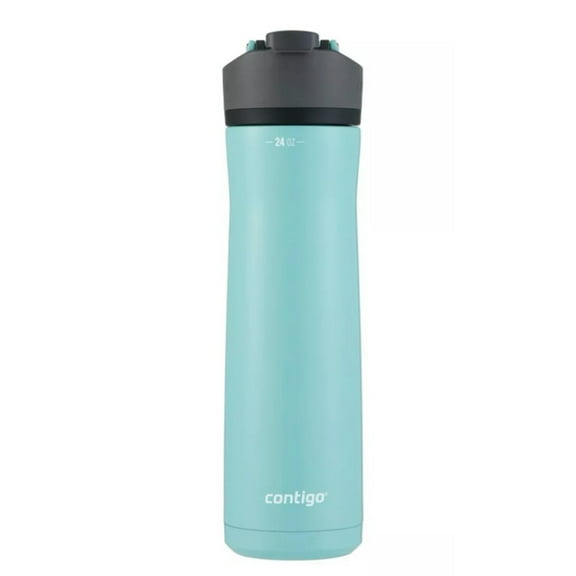 Bouteille d’eau Contigo Cortland Chill 2.0, acier inoxydable, isolation sous vide, couvercle à verrouillage automatique, thé aux perles