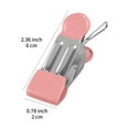 thumbnail image 3 of Stainless Steel Clothes Clips, 12-pack Metal Drying Pins with Windproof Grip, Non-slip & Rust-resistant for Sesolution Hanging, Ideal for Indoor Drying Racks and Small Space Laundry, 3 of 7