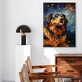 thumbnail image 4 of Tibetan Mastiff Dog Art Print Poster, Wall art Painting Decor, Starry Night Van Gogh Art Home Decor Artwork For Bedroom Living Room Bathroom Decor, 4 of 5