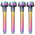 thumbnail image 1 of Mosiee 4Pcs Bicycle Brake Pad Retaining Pin M4X26Mm Titanium Alloy Disc Brake Caliper Bolt Pin Plug Bike Oil Disc Screw Accessories, 1 of 9