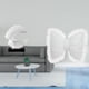 thumbnail image 2 of Escultura de olas,Escultura de ola Regalo moderno Oficina,Cojín con lazo bonito,Almohada con forma de lazo,bonito cojín decorativo con lazo,Funda de almohada con lazo suave y cómodo adorno, 2 of 8
