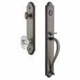 thumbnail image 2 of Grandeur Arc S Grip Single Cylinder Handleset with Biarritz Interior Knob, 2 of 5