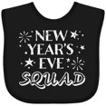 thumbnail image 3 of Inktastic New Year's Eve Squad with Stars in White Boys or Girls Baby Bib, 3 of 4