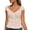 Beige, variant on Womens Tee Tops Ruffle V Neck Slim Fit Cardigan Crop Tanks Button Down Party Stylish Pullover Elegant Chic Comfortable Tee Tops