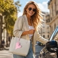 thumbnail image 4 of Llavero Colgante de Cuero con Forma de Corazón para Bolso: Bonito Adorno para Coche Que No Raya, Ideal para Mochilas, Bolsos o Llaves., 4 of 7