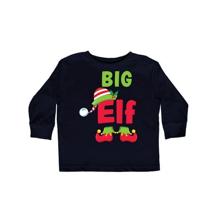 

Inktastic Christmas Big Elf Gift Toddler Boy or Toddler Girl Long Sleeve T-Shirt