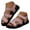 2Pink, variant on Platform Sandals for Women 2025 Summer Beach Shoes Slides Comfortable Footbed Sandal