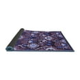 thumbnail image 2 of Ahgly Company Indoor Square Oriental Blue Industrial Area Rugs, 5' Square, 2 of 4