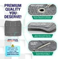thumbnail image 4 of LATCH.IT RV Step Covers 3 Pack | 18-inch Wide Camper Step Covers Fit 8-11" Deep Stairs | Gray RV Stair Covers | Straight RV Step Carpet | RV Stair Carpet | Keep Your RV Cleaner with our RV Step Cover, 4 of 6