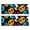 Halloween Colorful Spooky, variant on Kitchen Rugs Sets Of 2,Halloween Colorful Spooky Elements Anti Fatigue Kitchen Mat Rugs Non Slip Washable,Decorative Kitchen Floor Mats for Kitchen,Sink,Laundry,17"X47"