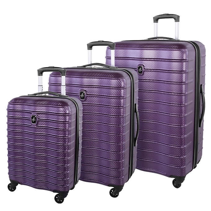 atlantic spinner luggage set 3 pc