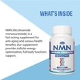thumbnail image 4 of zyy NMN Supplement | Real Nicotinamide Mononucleotide | 18000mg per Bottle, 300mg per Serving | for Cellular Health, Anti-Aging | 120 Capsules, 4 of 8