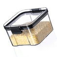 thumbnail image 3 of Dispensador de granos,Caja de almacenamiento de granos Dispensador de alimentos transparente Contenedor de dulces Eficiencia óptima, 3 of 5