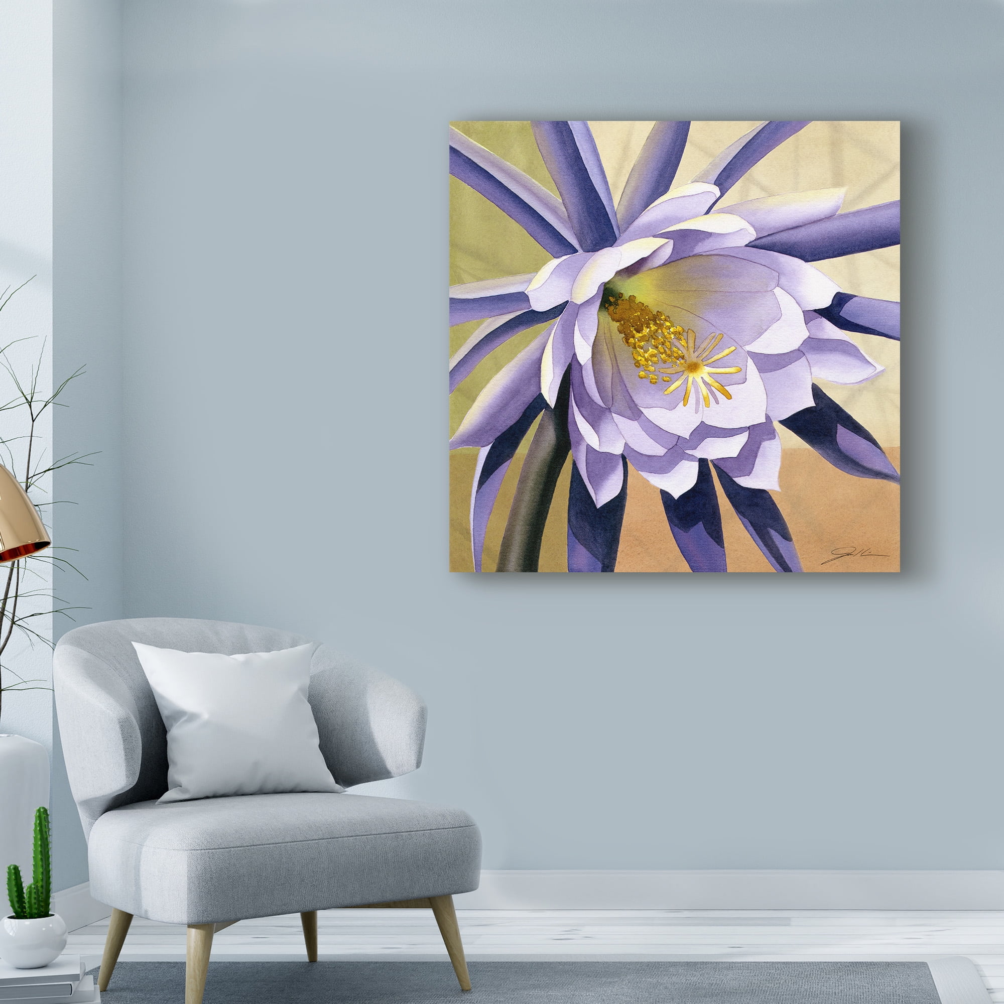 Trademark Fine Art 'Desert Bloom Flower II' Canvas Art by Jason Higby