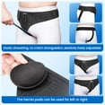thumbnail image 3 of Velpeau Inguinal Hernia Belt for Men and Women, Fits Hernia Support Brace with Removable Compression Pad, Groin Hernia, Adjustable Waist Strap(Medium), 3 of 7