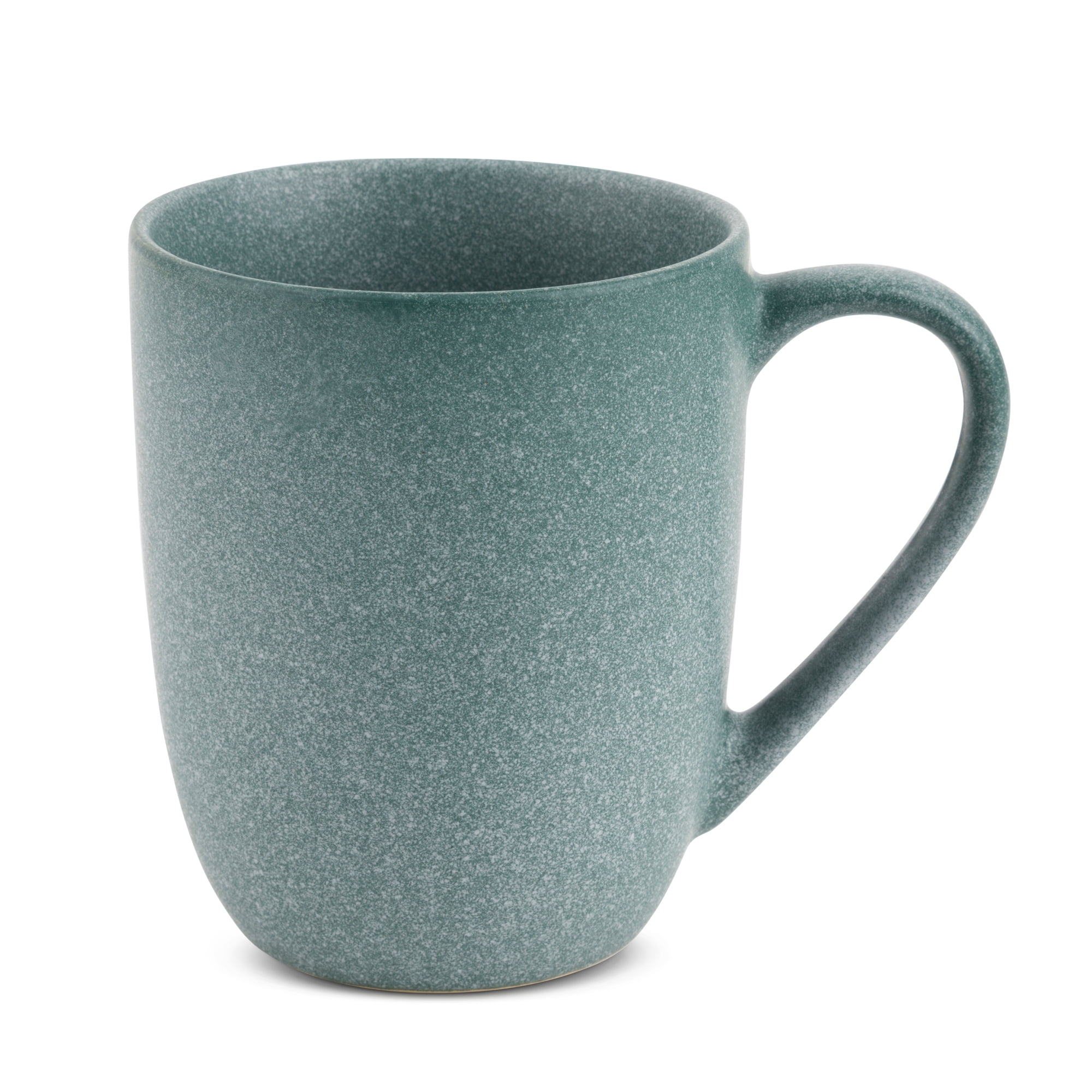 (2 pack) Thyme & Table 17 oz Caspian Green Collection Stoneware Mug