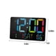 thumbnail image 3 of Reloj de Pantalla a Color XWSHYW Multifuncional Control Remoto Reloj Electrónico Digital Silencioso, 3 of 6