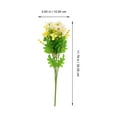 thumbnail image 2 of IDEANATEGRATE 6Ud Planta Artificial De Margaritas En Seda Para De Jardín Y Eventos, 2 of 6