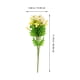 thumbnail image 3 of GOOHOCHY Ramo de margaritas artificiales de 6 piezas, flores de imitación de seda, planta en maceta para decoración de mesa de comedor, 3 of 8