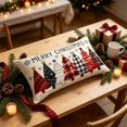 thumbnail image 7 of Christmas Tree Pillow Covers 12x20, Merry Christmas Throw Pillows, Soft Seasonal Cushion Covers, Winter Holiday Decoration for Home Couch Farmhouse(A), 7 of 7