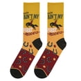 thumbnail image 6 of Cool Socks, First Rodeo Men's, Fun Novelty Crew Socks, 6 of 6