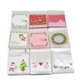 thumbnail image 3 of 50/100 Uds 10x1 0cm Bolsas de dulces de Navidad Santa Claus refrigerio de galletas comida bolsa de regalo embalaje Navidad Suministros De Decoración De Navidad, 3 of 4
