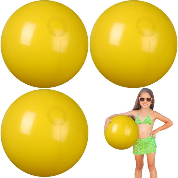 4 Pcs 12 Inch Solid Red Beach Balls Inflatable Beach Balls Bulk Large Blow up Pool Game Toys for Summer Beach