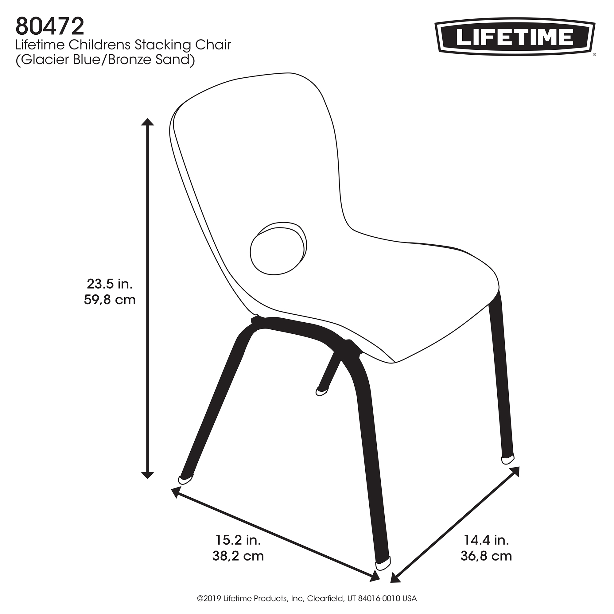 lifetime childrens chairs