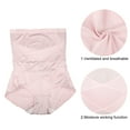 thumbnail image 5 of Unique Bargains 1 Pcs High Waist Women Slimming Body Shaping Tummy Control Shapewear Control Panties Underwear Pink L, 5 of 7