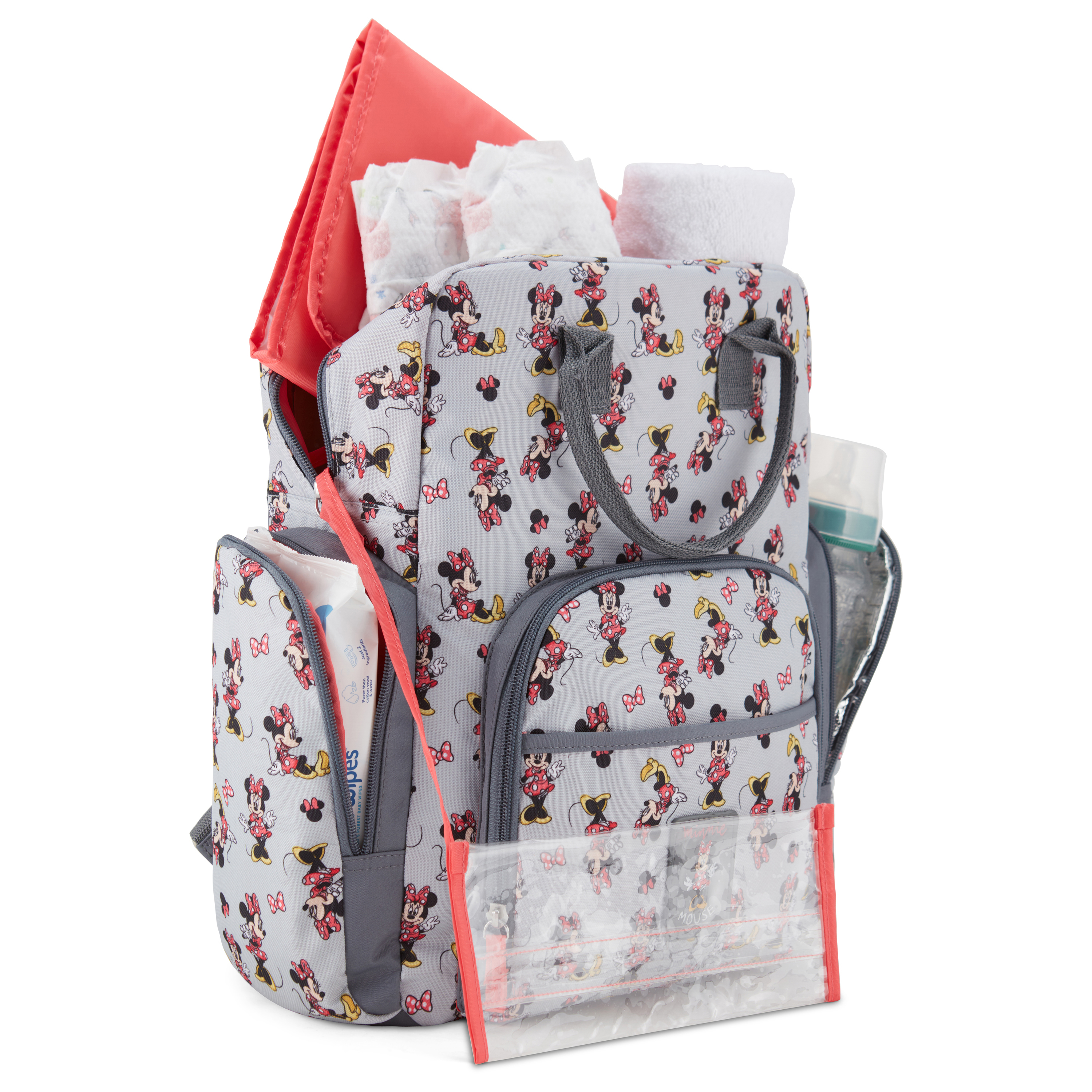 Disney Minnie Mouse Diaper Bag Backpack photo 6