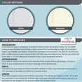 thumbnail image 6 of Lotus & Windoware Cordless 1" Vinyl Mini Blind Light Filtering Horizontal Blind,  46" Width x 84" Length, White, Smooth, 6 of 6