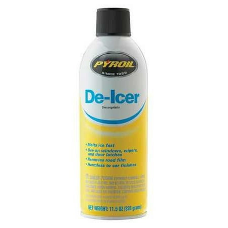 PYROIL PYDI11.5 11.5 oz. Windshield De-Icer Aerosol can, 1 PK
