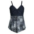 thumbnail image 5 of No Boundaries Juniors' Lace Babydoll Top, 5 of 5