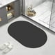 thumbnail image 1 of Alfombrilla de baño de diatomita | Alfombrilla de baño antideslizante y absorbente | Alfombrilla de ducha de secado rápido para lavabo o bañera | Alfombra lavable a máquina para la entrada del hogar, 1 of 6