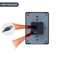 thumbnail image 3 of EMONITA POE Wall Mount with 18W Fast Charging Case for iPad (A16/ 10th Generation) 11-Inch Strong Magnets 360 Rotation - Silver, 3 of 9