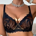 thumbnail image 2 of Bras for Women Plus Size New Plus Size Women’s Lace Bras, No Underwire Push up Bralettes, Lightweight Breathable Support Everyday Bras, 2 of 9