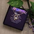 thumbnail image 6 of To My Mom I Just Want to Say Thank You Forever Necklace w Message Card, 6 of 20