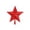 Red, variant on Christmas Decorations Tree Topper Star 6 Inch Exquisite Pattern Tree Top Star Ornament Electroplated Finish Holiday Christmas Tree Decor