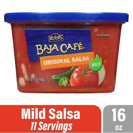 Reser's Baja Cafe Mild Original Salsa, 16 oz Tub (Refrigerated)
